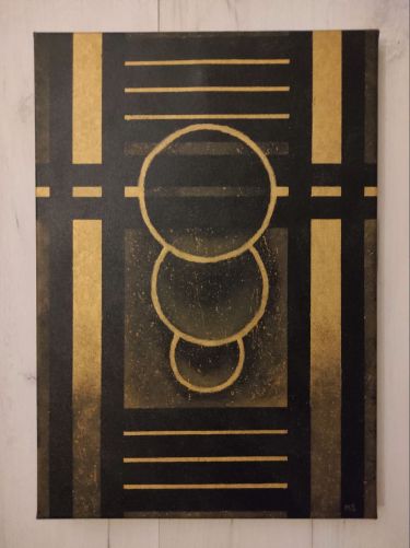 Golden Rings by Milica Stronner