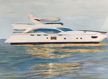 Azimut 70 yacht by Anna