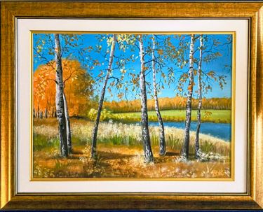 The birch tree by Brankica Žuržulj