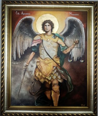Saint Michael by Brankica Žuržulj