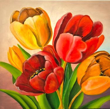 Tulips by Brankica Žuržulj