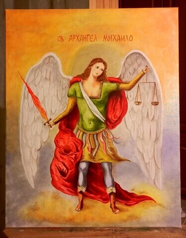 Sveti Arhangel Mihailo by Brankica Žuržulj