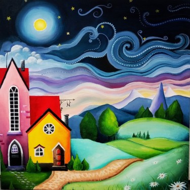 Starry Night by Brankica Žuržulj