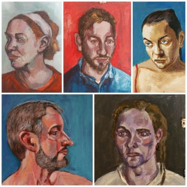 Portraits,  by Antonina Mitić