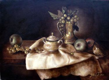 Still life- oil on canvas 45x55cm