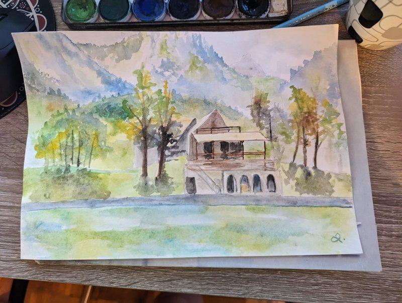 Sutjeska, Painting Dunja Spasić
