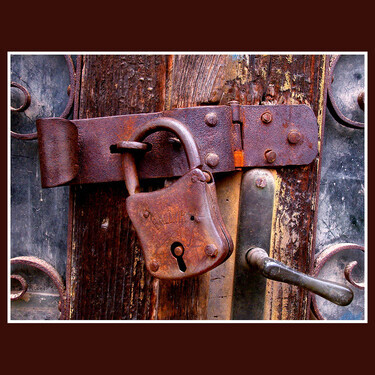 padlock by ivan georgiev