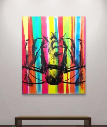 Circus horses by Deep Art Society