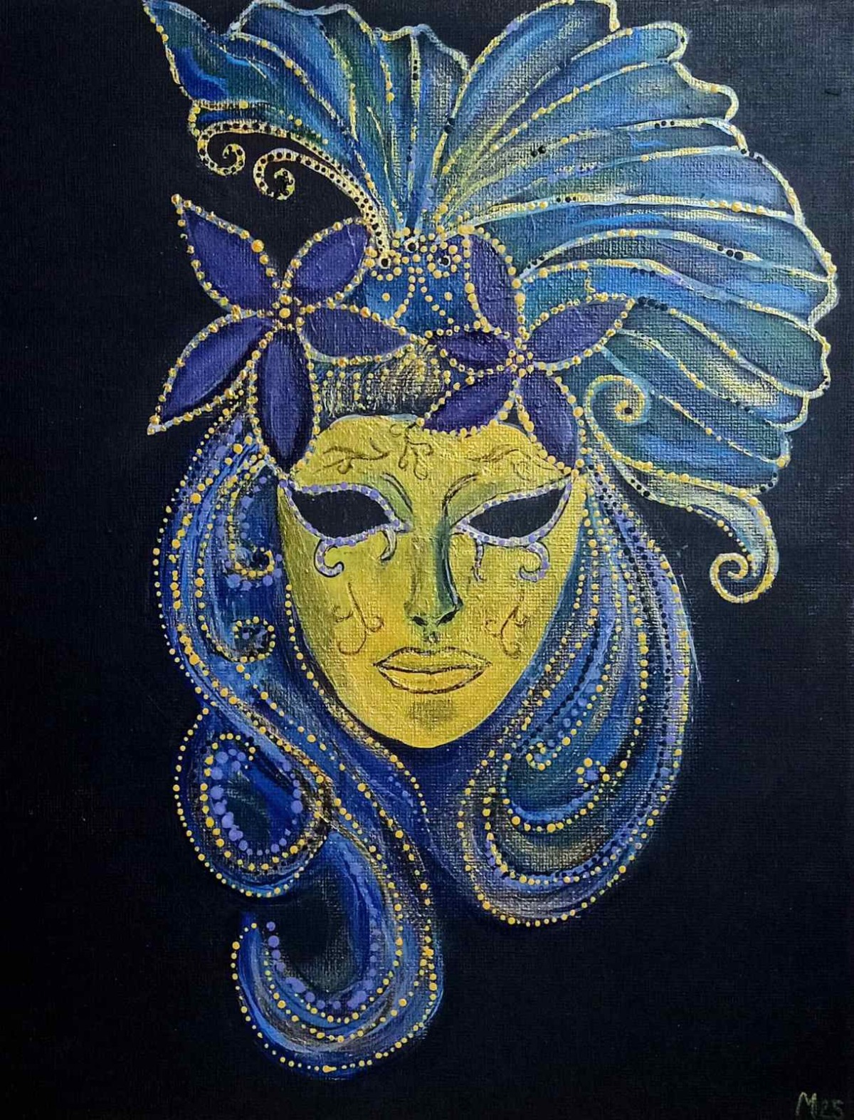 Venetian mask
