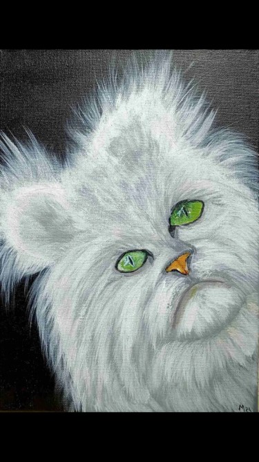 A cat by Marija  Tabački - Johum