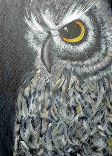 An owl by Marija  Tabački - Johum