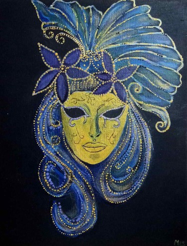 Venetian mask by Marija  Tabački - Johum