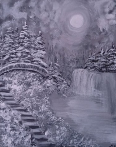 Winter landscape by Marija  Tabački - Johum
