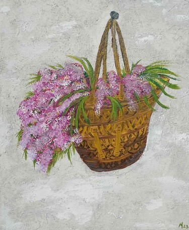 A basket of flowers