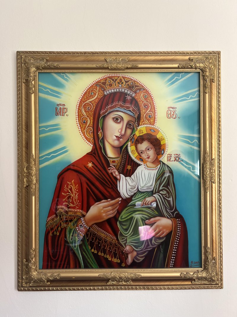 Bogorodica, Painting Nikola Marinkovic