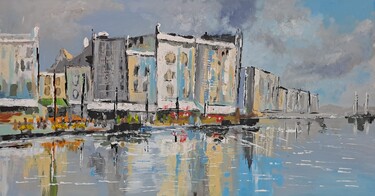 Nº - 27 - Impression of a coastal town by Migec Art