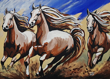 Nº - 14 - Horses by Migec Art