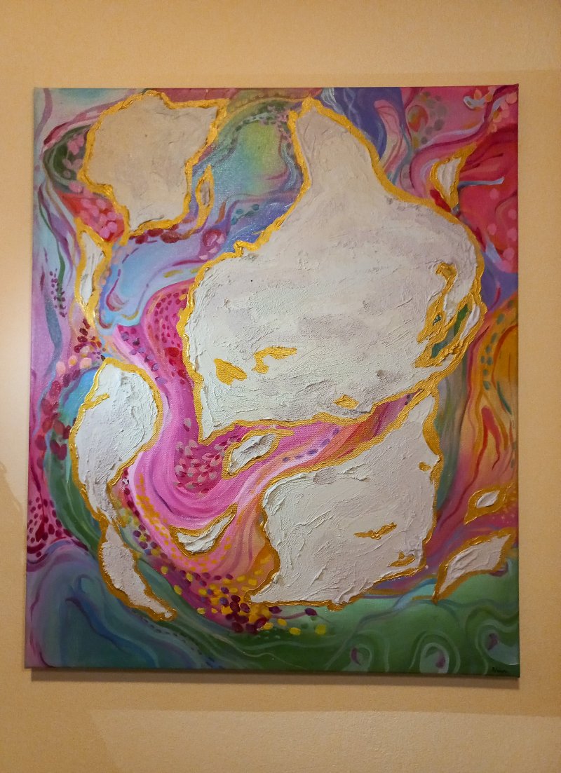 Abstraction I, Painting Nina Evetović