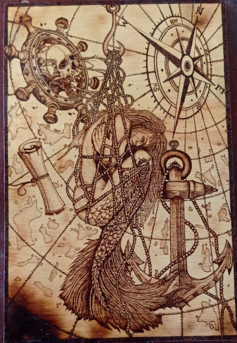 Mermaid, Handicraft Srdjan Blagovic