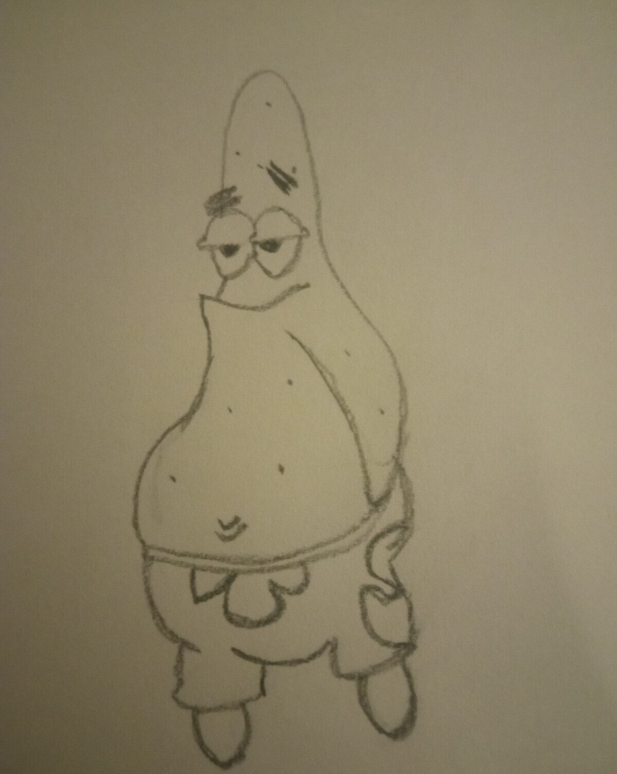 Patrick the Star in his manner