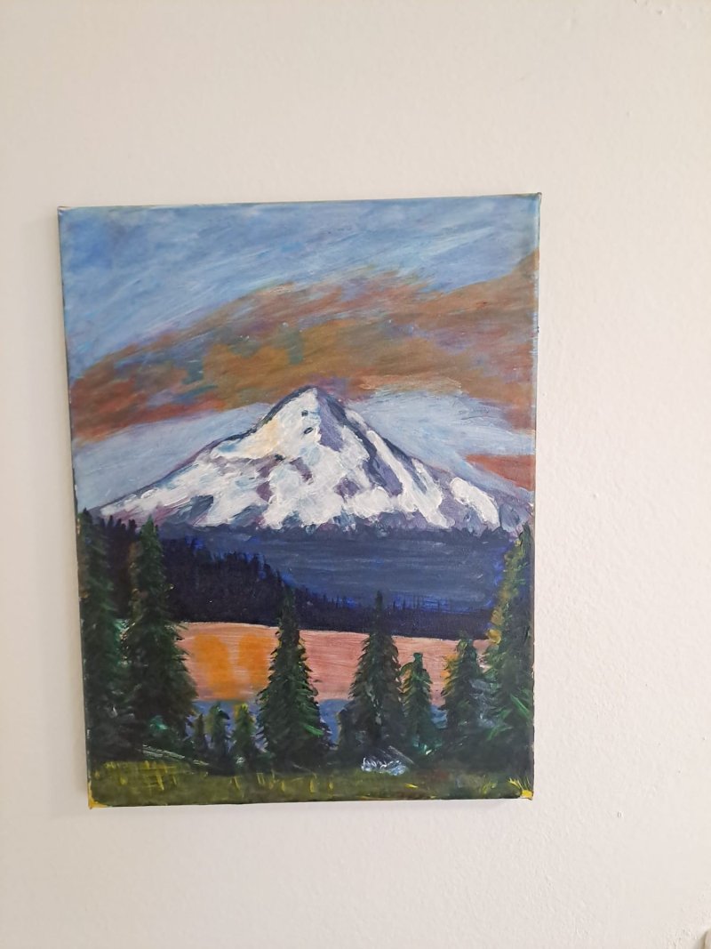 Mountain, Painting Nenad Bogosavljevic