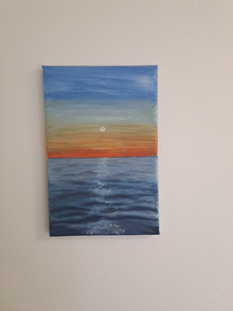 The sea, Painting Nenad Bogosavljevic