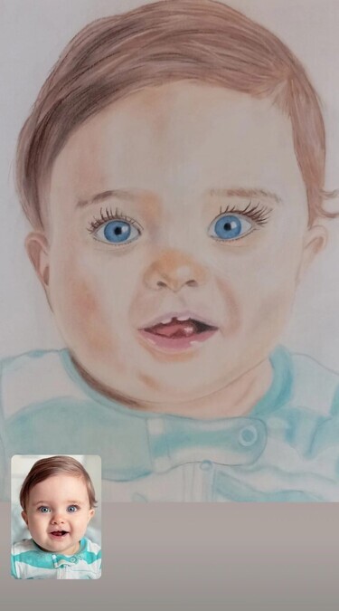 Portrait from Photo: Pastel Perfection on Paper