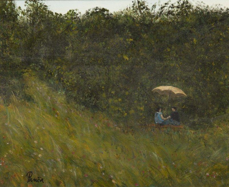 Hidden from view, Painting Slaviša  Petković Panča