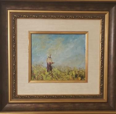 Woman in the field by Slaviša  Petković Panča