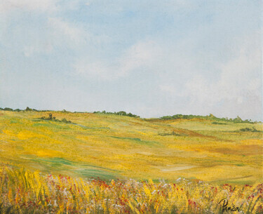 Golden meadow by Slaviša  Petković Panča