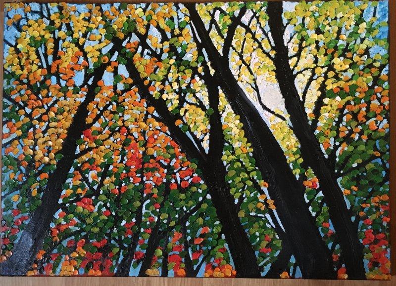 The Wondrous Forest, Painting Mirjana Dokmanović