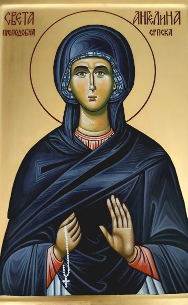 Saint Angelina icon