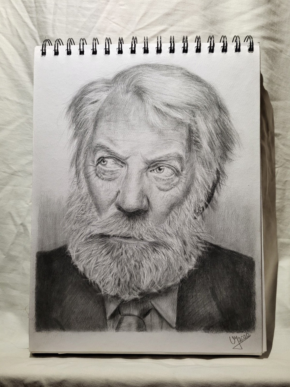 Portrait of actor Donald Sutherland