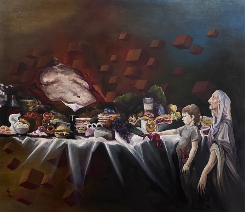Gluttony, Painting Jovana  Bojić