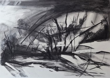 The charcoal tempest by Jovana  Bojić