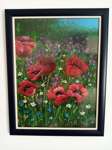 The poppies by Nadja