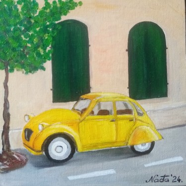 Oldtimer Citroen Two Horses by Nadja