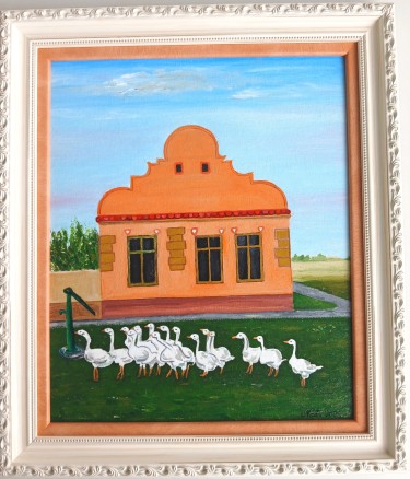 Vojvodinian houses North Serbia by Nadja