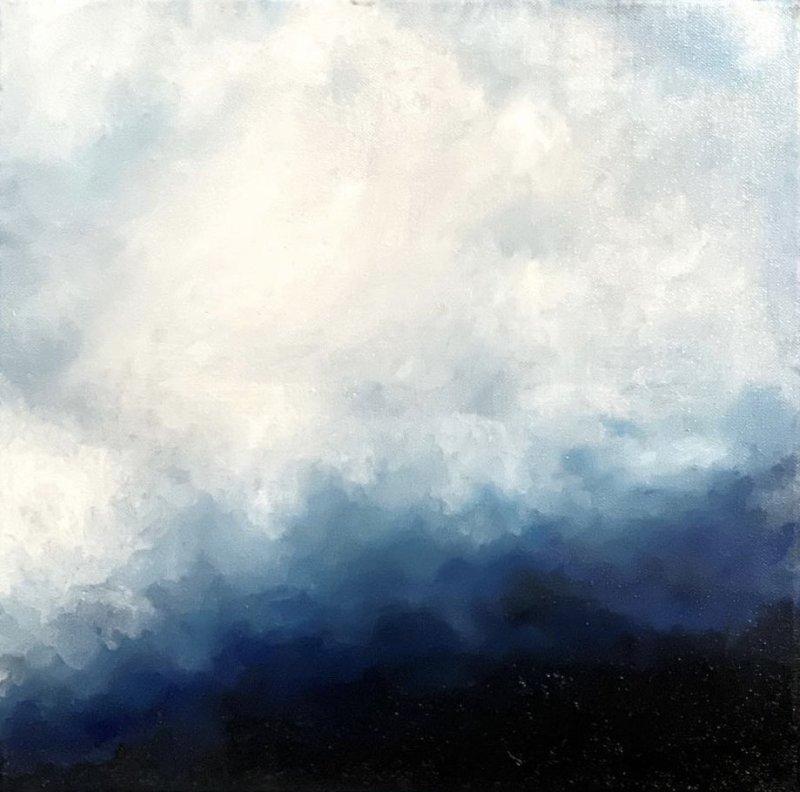 Cloudy, Painting Marina  Dobric