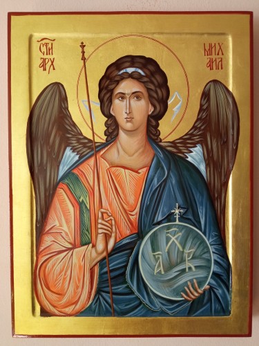 Icon of St Archangel Michael by Dragana Zivadinovic