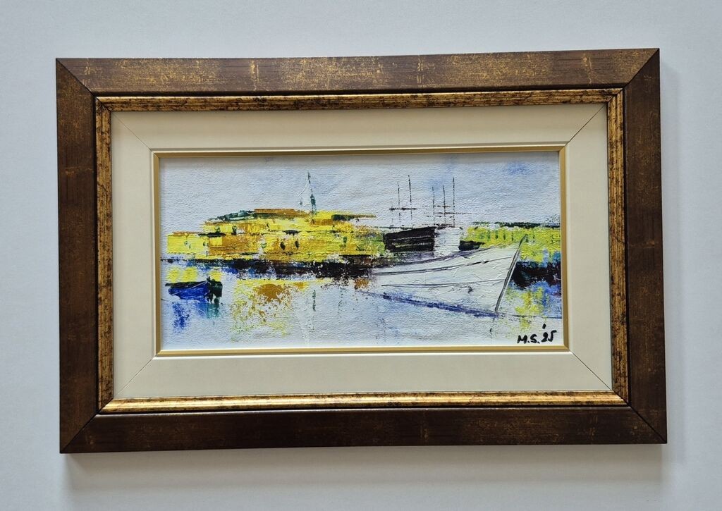 Oil on canvas - Rovinj, beautiful painting