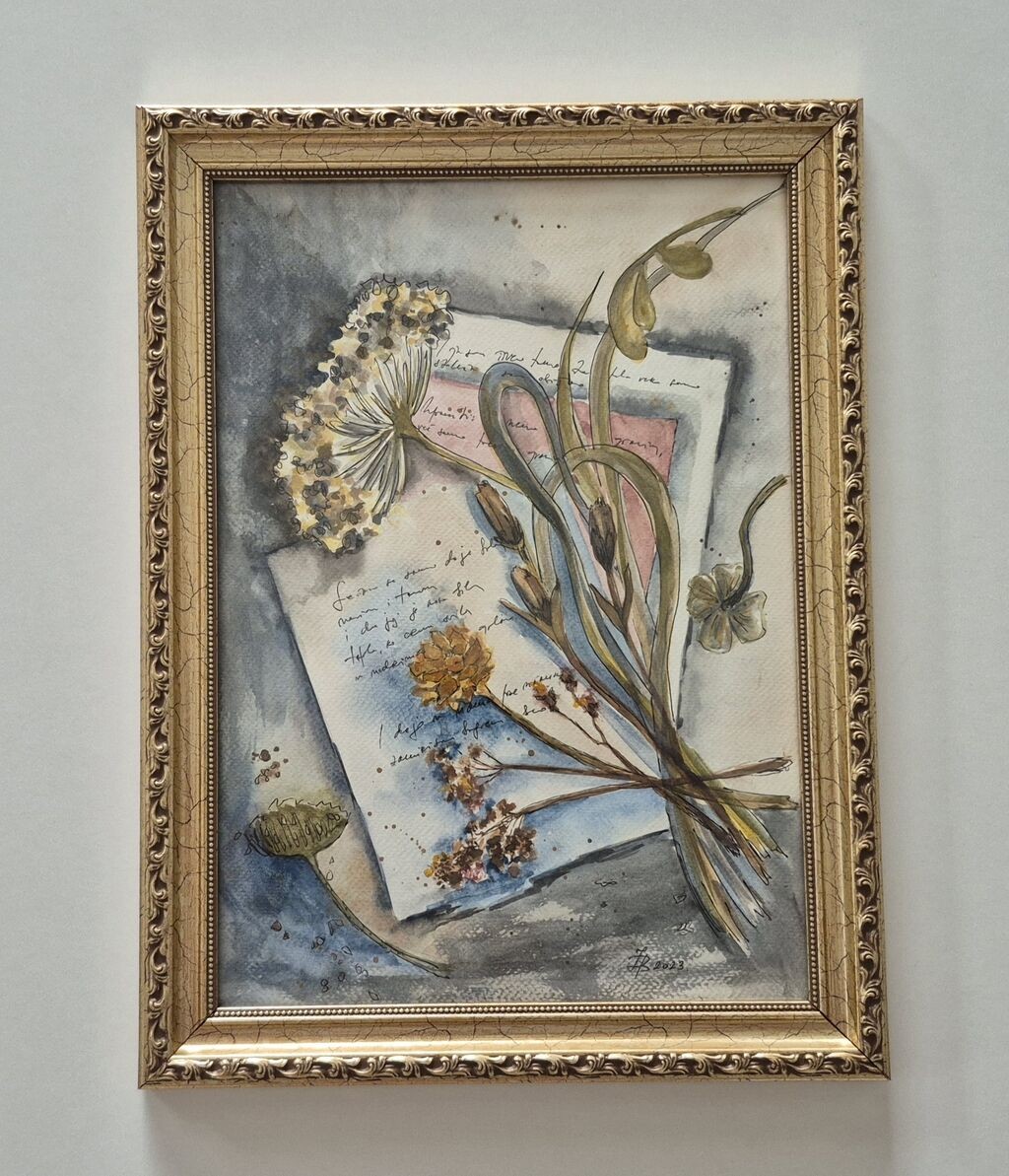 Watercolor - Memories, a beautiful picture