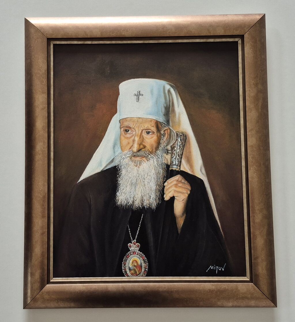 Ulje na platnu - Patrijarh Pavle, prelepa slika