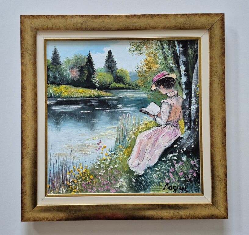 Oil on canvas - Good old times