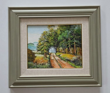 Oil on canvas - Spring Avenue by Dusko Dule