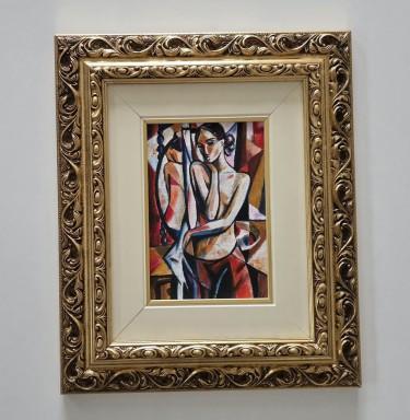 Image - Imagined, acrylic on canvas - Miniature by Dusko Dule