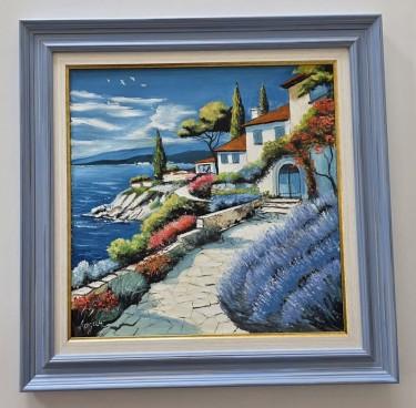Oil on canvas - Queens of the Mediterranean, a beautiful painting by Dusko Dule