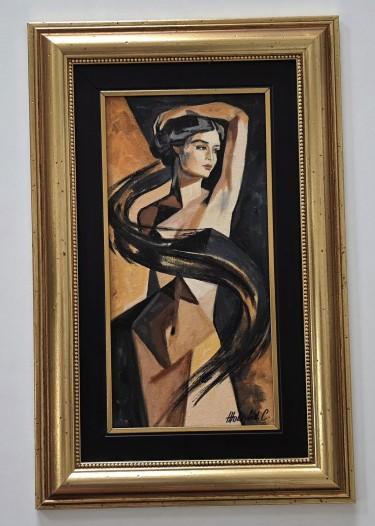 Oil on canvas - Evening Muse, a beautiful painting by Dusko Dule