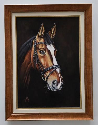 Oil on canvas - A noble view, beautiful by Dusko Dule