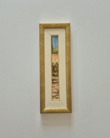 Oil on canvas - Landscape 2 - Miniature by Dusko Dule